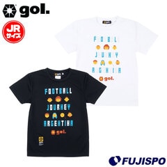 ゴル ジュニア ドライシャツ gol サッカー フットサル ウェア Tシャツ 子供用 スポーツ 吸汗速乾 UV カット 放熱 ストレッチ (G492955J)