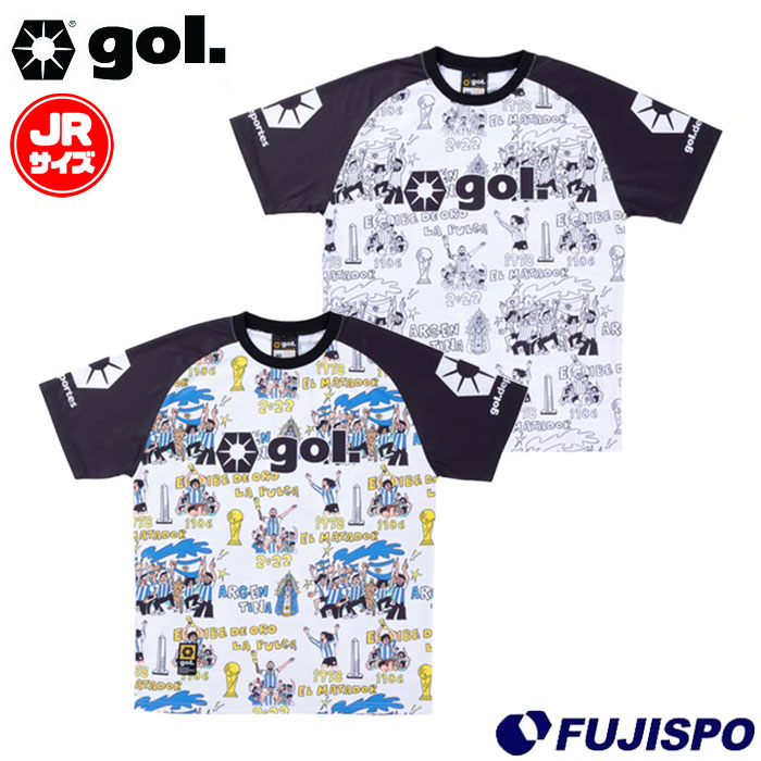 150cm ゴルgol. ジュニアプラシャツプラパン　チャコールブラック 150cm ゴルgol. ジュニアプラシャツプラパン チャコールブラック