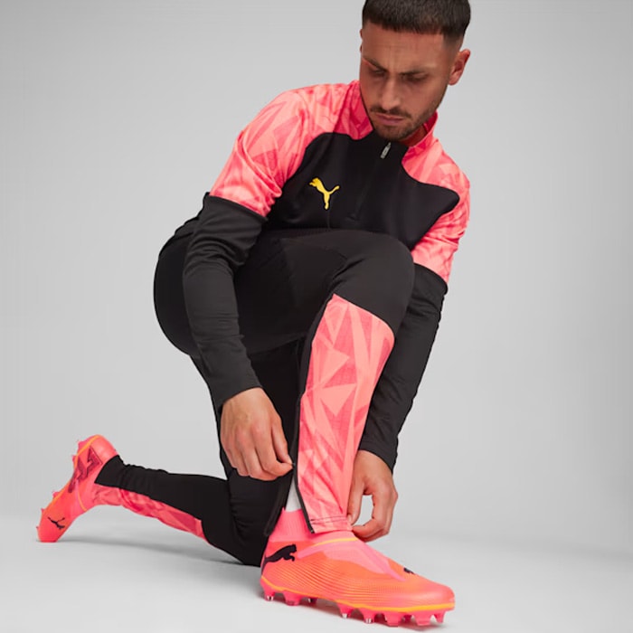 PUMA トレーニング ストレートパンツ Oサイズ　未使用　ピンク 特価】プーマ INDIVIDUAL ファイナル トレーニング パンツ PUMA