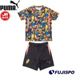プーマ NEYMAR JR COPA JERSEY&SHORTS PUMA サッカー フットサル ウェア PUMA プーマ プラシャツ プラパン 上下セット ジュニア 子供用 ネイマール (659216-659218)