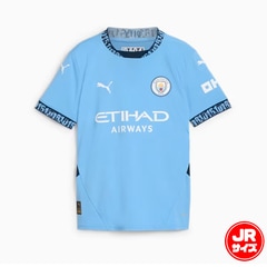プーマ キッズ マンチェスターシティ FC 2024-25 ホーム レプリカ 半袖 ユニフォーム PUMA サッカー MCFC HOME レプリカシャツ ジュニア Jr 子供 (775078-01)