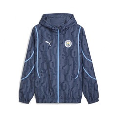 プーマ マンチェスターシティ 24-25 プレマッチウーブンジャケット PUMA サッカー MCFC PREMATCH トレーニングウェア メンズ (777580-22)