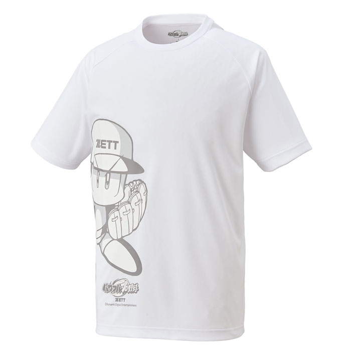 野球 ゼット パワプロ君コラボ Tシャツ ZETT ウェア Tシャツ