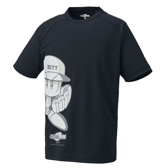 野球 ゼット パワプロ君コラボ Tシャツ ZETT ウェア Tシャツ