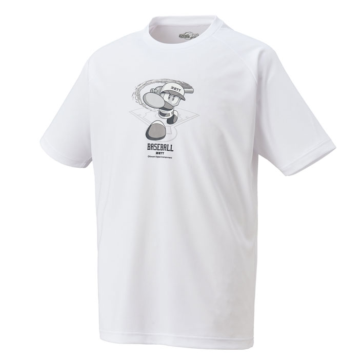 野球 ゼット パワプロ君コラボ Tシャツ ZETT ウェア Tシャツ 野球 ゼット パワプロ君コラボ Tシャツ ZETT ウェア Tシャツ