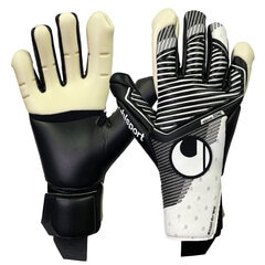 ウールシュポルト パワーライン アブソルートグリップ フレックス ハーフネガティブ WB uhlsport サッカー キーパーグローブ キーパー手袋 ゴールキーパー GK ホワイト×ブラック (101130724)