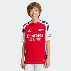 アディダス キッズ アーセナル 24/25 ホームユニフォーム adidas サッカー レプリカ ユニフォーム 半袖 シャツ クラブチーム ジュニア Jr 子供 (JNL76)