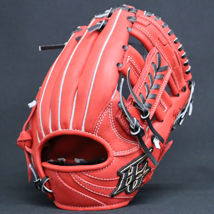 Hi-Gold ナチュラルフィール 少年軟式グローブ レッド 野球 ハイゴールド 少年軟式グローブ HI-GOLD 少年軟式 軟式グローブ