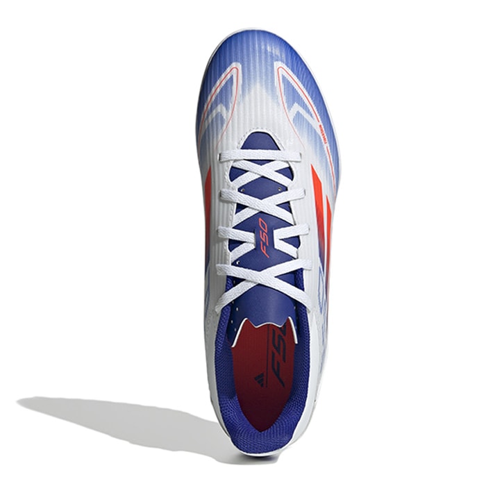 adidas F50 サッカーシューズ ホワイト/ブルー/レッド adidas F50サッカーシューズ ホワイト/ブルー/レッド - メルカリ