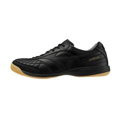 ミズノ モレリア サラ JAPAN IN mizuno メンズ レディース 大人 インドア フットサル 屋内 ブラック×ブラック (Q1GA241100)