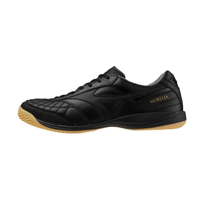 ミズノ モレリア サラ JAPAN IN mizuno メンズ レディース 大人 インドア フットサル 屋内 ブラック×ブラック (Q1GA241100)