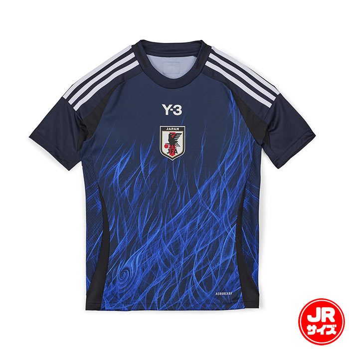 アディダス キッズ サッカー日本代表 2024 ホーム レプリカ ユニフォーム adidas Y-3 半袖 シャツ ジュニア Jr 子供 (JMU99)