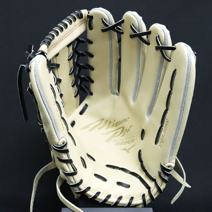 ミズノ硬式用グローブ 楽天市場】野球 グローブ 硬式 外野手 刺繍サービス ミズノプロ 硬式