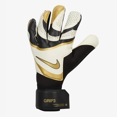 ナイキ グリップ3  サッカー キーパーグローブ キーパー手袋 ゴールキーパー GK ブラック×ホワイト×メタリックゴールドコイン (FB2998-011)