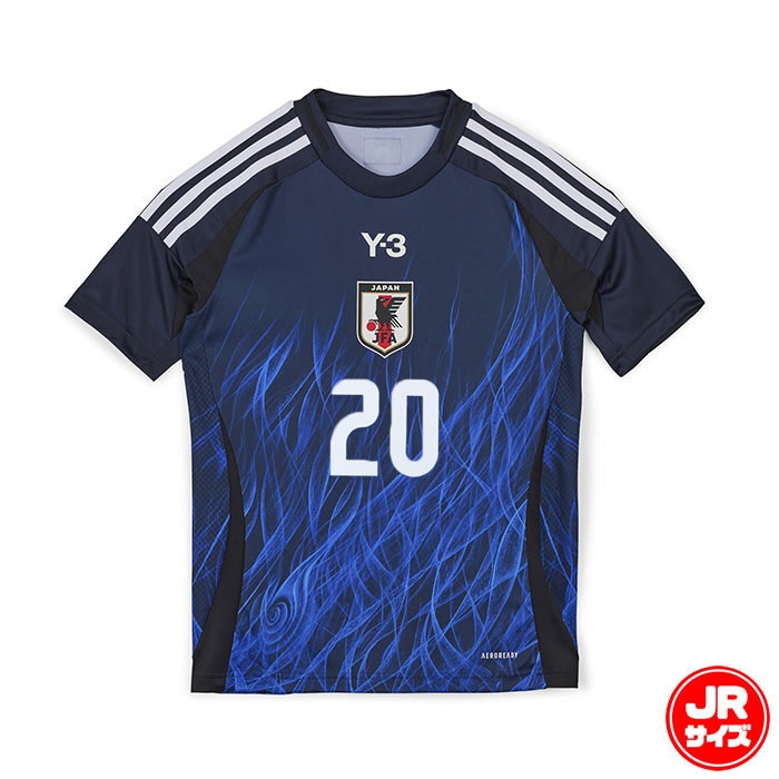 アディダス 日本代表 キッズ レプリカユニフォーム adidas パリオリンピック サッカー日本代表 Y-3 半袖 シャツ ジュニア 子供 (JMU99-KUBO)