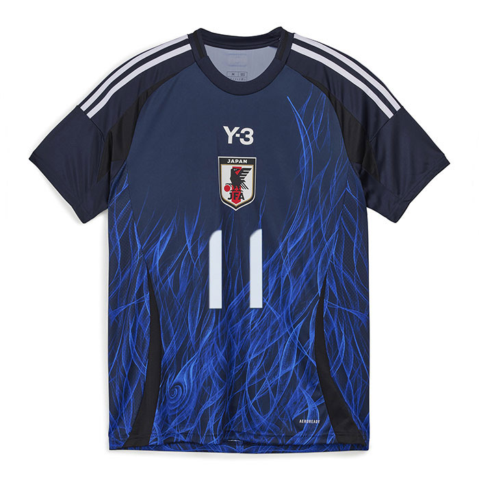 アディダス 日本代表 レプリカユニフォーム adidas パリオリンピック サッカー日本代表 Y-3 半袖 メンズ レディース 大人 (KMW71-DAIZEN)