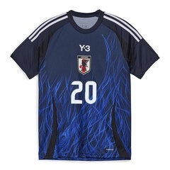 アディダス サッカー日本代表 2024 ホームレプリカユニフォーム adidas パリオリンピック サッカー日本代表 Y-3 半袖 メンズ レディース 大人 (KMW71-KUBO)