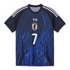 アディダス サッカー日本代表 2024 ホームレプリカユニフォーム adidas パリオリンピック サッカー日本代表 Y-3 半袖 メンズ レディース 大人 (KMW71-MITOMA)
