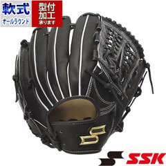 野球 エスエスケイ 軟式グローブ  proedge Advanced オールラウンド SSK グラブ グローブ オールラウンド 右投げ アドヴァンスドシリーズ (ANB15024-90)