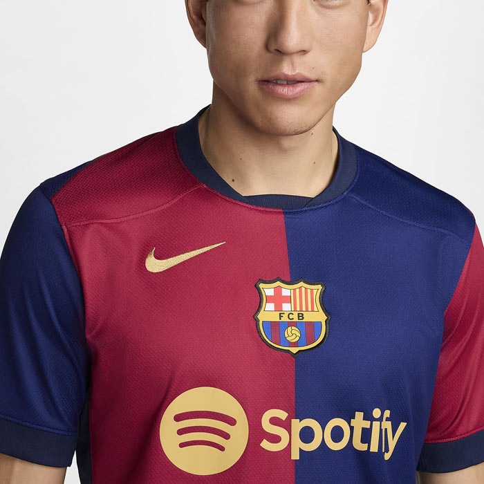 ナイキ FC バルセロナ 2024/25 スタジアム ホーム Dri-FIT サッカー