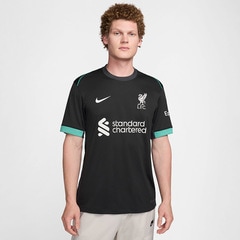 ナイキ リバプール FC 2024/25 スタジアム アウェイ Dri-FIT サッカー レプリカ ユニフォーム NIKE 半袖 シャツ クラブチーム メンズ 大人 (FN8780-322)