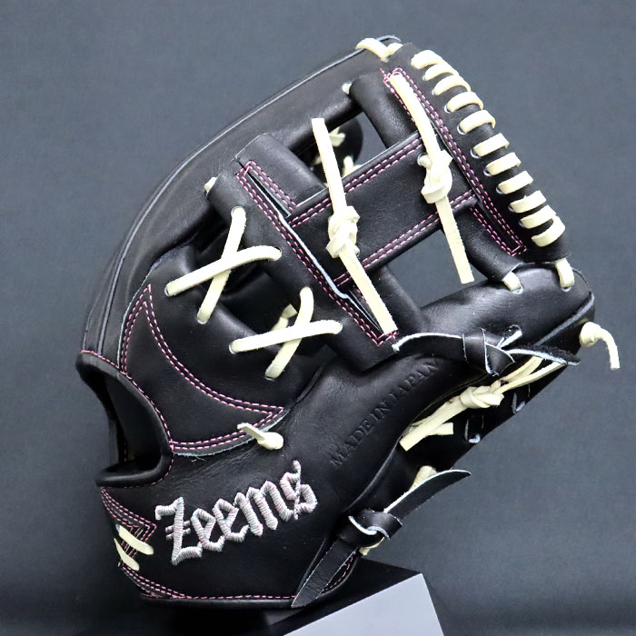 野球 ジームス 硬式グローブ 湯もみ型付け済み 内野 Zeems グラブ