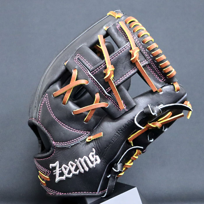 野球 ジームス 硬式グローブ 湯もみ型付け済み 内野 Zeems グラブ