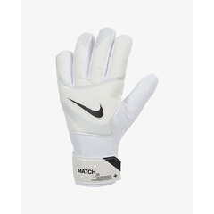ナイキ マッチ ジュニア NIKE サッカー キーパーグローブ キーパー手袋 ゴールキーパー GK ホワイト/ピュアプラチナム/ブラック (FJ4864-100)