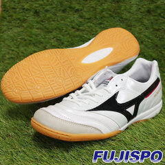 【特価】モレリア IN(Q1GA170009)ミズノ フットサルシューズ ホワイト×ブラック【ミズノ/Mizuno】