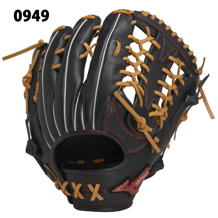 【美品❗️・上位モデル】MIZUNO 少年用 本革グローブ純正ケア用品完備　高品質 ミズノ（MIZUNO）（キッズ）少年軟式 グラブ オールラウンド用 野球