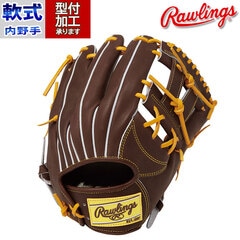 野球 ローリングス 軟式グローブ Rawlings 軟式 グローブ 軟式野球 内野手 右投げ 小指2本入れ コユニ (GR4FHENP6FS-CHO)
