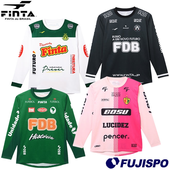 フィンタ レコルダーレ L/S グラフィックプラシャツ FINTA サッカー