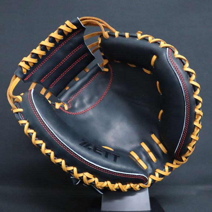 野球 ゼット 硬式グローブ ZETT 硬式 グローブ キャッチャーミット 右