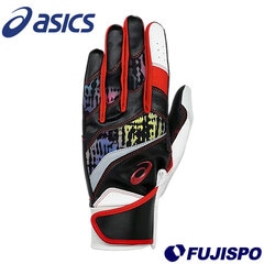 野球 カラーバッティング用手袋(MID) 両手用 asics 手袋 バッティング手袋 両手 (3121B319-005)
