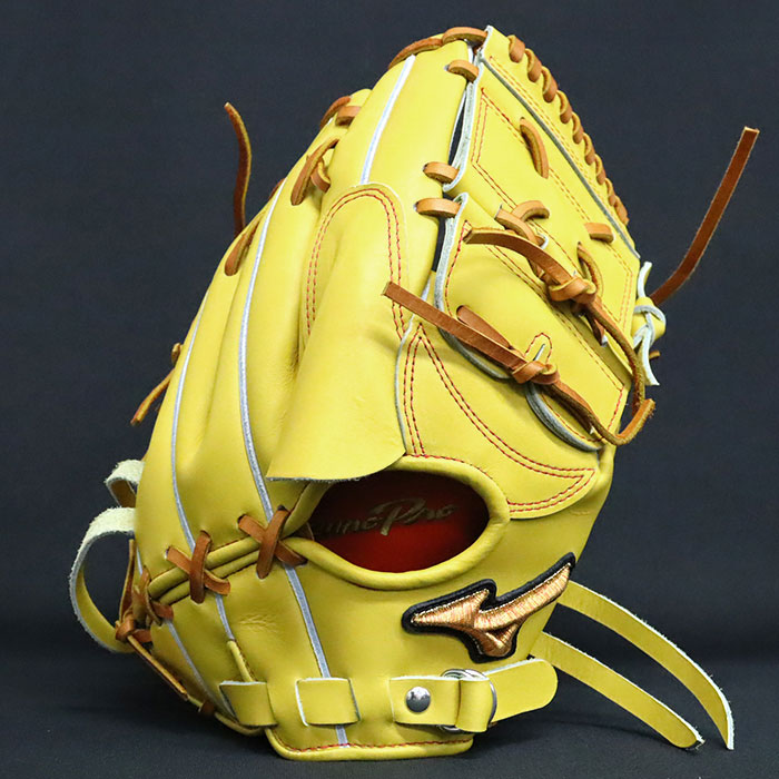 【美品】ミズノプロ 硬式オーダーグラブ 石川雅規型 野球 ミズノ 硬式グローブ ミズノプロ オーダーグラブ 石川雅規