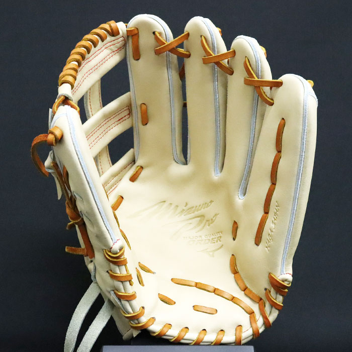 ミズノプロ mizunopro 硬式グローブ ヌートバー 外野手用 ナチュラル 軟式用【ミズノプロ】CRAFTED Edition【ヌートバー型／サイズ18N
