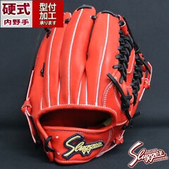 野球 久保田スラッガー 硬式グローブ 内野手用 KUBOTA slugger グラブ グローブ 硬式 右投げ (KSG-AR5-GRORGBLK)
