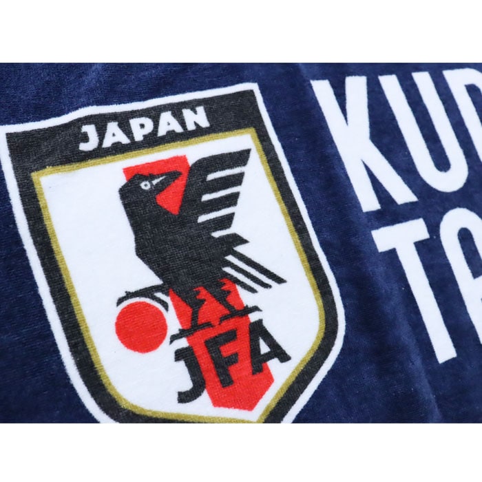 プレーヤーズフェイスタオル JFA 2024 SAMURAI BLUE サッカー 日本代表
