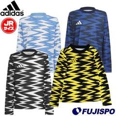 アディダス キッズ グラフィック プラクティスジャージー adidas サッカー フットサル プラクティスシャツ プラシャツ 長袖 ジュニア Jr 子供 (KPW47)