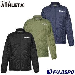 アスレタ グリッド起毛パディングTRジャケット ATHLETA ジャケット アウター 長袖 トレーニングウェア 裏起毛 防寒 保温 メンズ 大人 (04162)