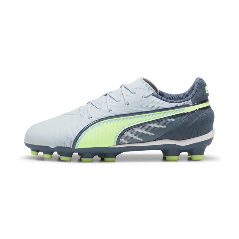 ニスもっちプーマ　サッカー　スパイク　25.5 プーマ PUMA キング マッチ ジュニア HG/AG+MID JR 108049-02