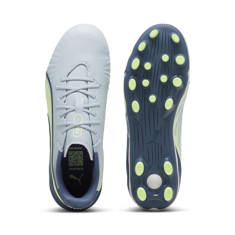 ニスもっちプーマ　サッカー　スパイク　25.5 プーマ PUMA キング マッチ ジュニア HG/AG+MID JR 108049-02