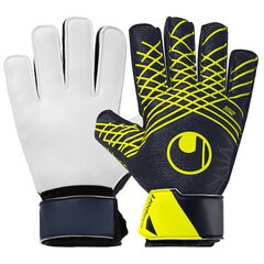 ウールシュポルト プレディクション スターターソフト uhlsport サッカー キーパーグローブ キーパー手袋 ゴールキーパー GK ネイビー×フローイエロー (1011338-01)