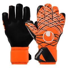【特価】ウールシュポルト スーパーレジスト+ ハーフネガティブ uhlsport サッカー キーパーグローブ キーパー手袋 ゴールキーパー GK フローオレンジ×ホワイト×ブラック (1011342-01)