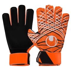 【特価】ウールシュポルト スターターレジスト+ uhlsport サッカー キーパーグローブ キーパー手袋 ゴールキーパー GK フローオレンジ×ホワイト×ブラック (1011345-01)