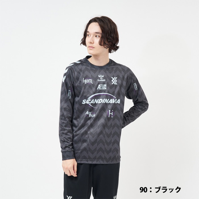 ヒュンメル HB EURO L/Sプラクティスシャツ hummel サッカー