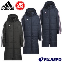 アディダス キッズ マストハブ スリーストライプス ルーズフィット ボアロングコート adidas アウター ベンチコート ダウンコート ボア フード 長袖 防風 防寒 スポーツ カジュアル ジュニア Jr 子供 (KWY19)