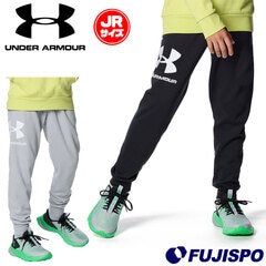 野球 アンダーアーマー UAライバルフリース ロゴ ジョガーパンツ underarmour 裏起毛 ストレッチ 練習 冬 トレーニング ジュニア (1381176)