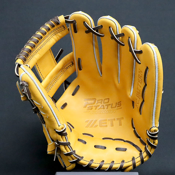 ZETT 硬式野球用グローブ BPROG 541 イエロー硬式用グローブ ゼット
