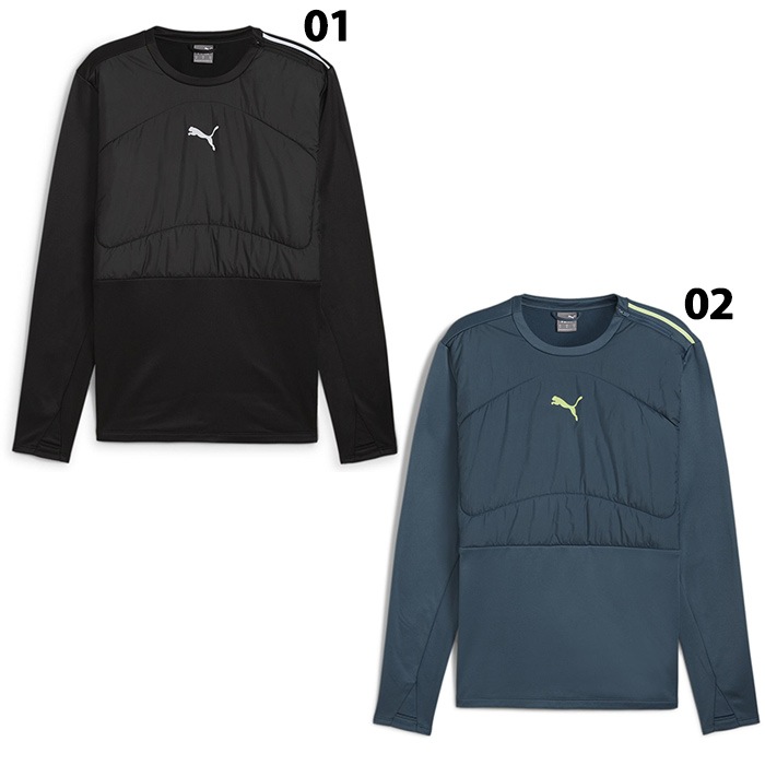プーマ INDIVIDUAL ウィンタライズ ハイブリッド トップ PUMA シャツ